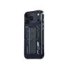 Skinarma Helio Case voor iPhone 17 Pro Magnetic Charging + Grip Stand Graphite