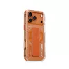 Skinarma Helio Case voor iPhone 17 Pro Max Magnetic Charging + Grip Stand oranje