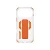 Skinarma Helio Case voor iPhone 17 Pro Max Magnetic Charging + Grip Stand oranje
