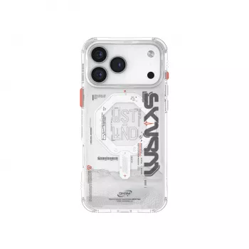 Skinarma Sonix hoesje voor Apple iPhone 17 Pro magnetisch laden transparant