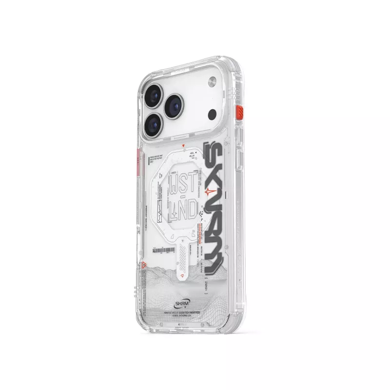 Skinarma Sonix hoesje voor Apple iPhone 17 Pro magnetisch laden transparant