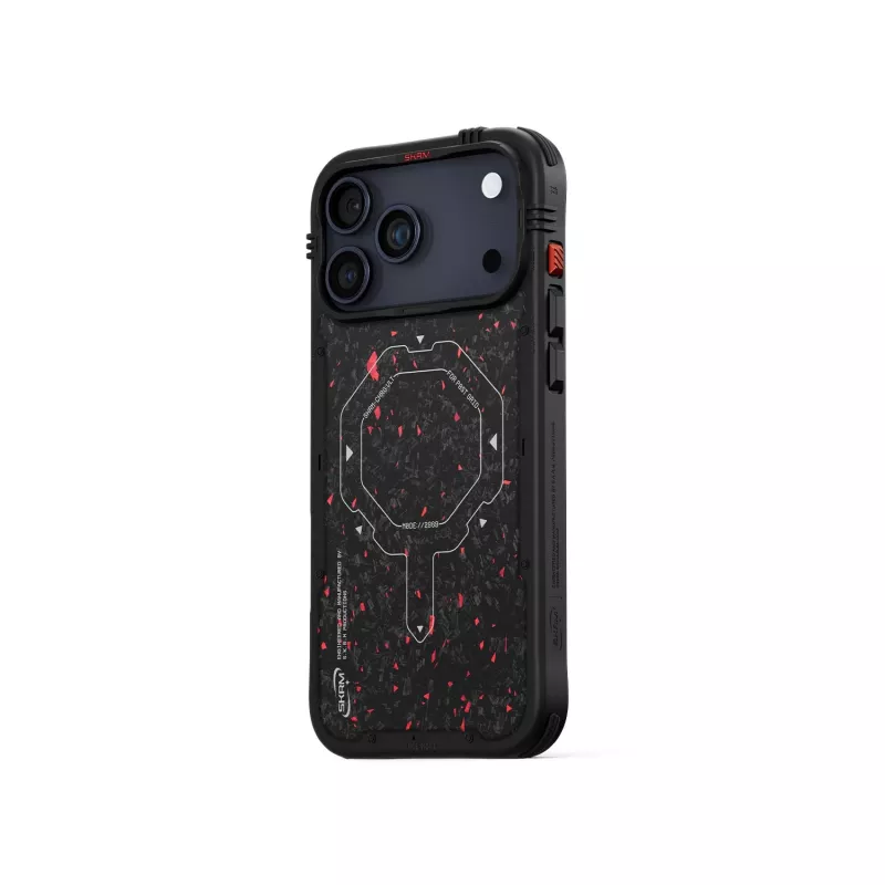 Skinarma Vektor hoesje voor iPhone 17 Pro magnetisch laden zwart