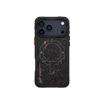 Skinarma Vektor hoesje voor iPhone 17 Pro Max magnetisch laden zwart