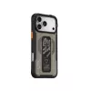 Skinarma Aegis hoesje voor iPhone 17 Pro magnetisch laden + grip-standaard grijs