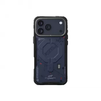 Skinarma Vigor MagSafe hoesje voor iPhone 17 Pro blauw