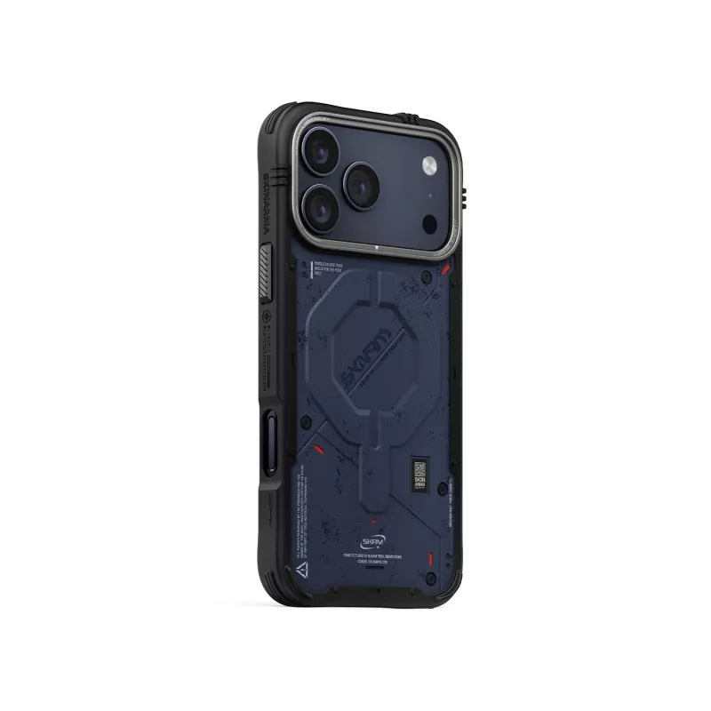Skinarma Vigor MagSafe hoesje voor iPhone 17 Pro blauw