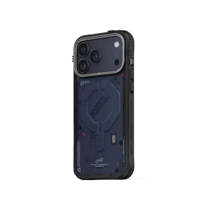 Skinarma Vigor MagSafe hoesje voor iPhone 17 Pro blauw