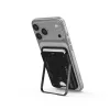 Skinarma Vektor Magnetic Smart Kick-Stand portemonneehoesje, Onyx