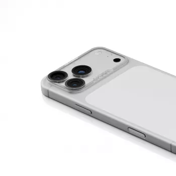 Skinarma Magma volledig matte cameralensbeschermer voor iPhone 17 Pro - grijs