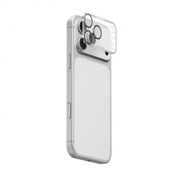 Skinarma Magma volledig matte cameralensbeschermer voor iPhone 17 Pro Max - grijs