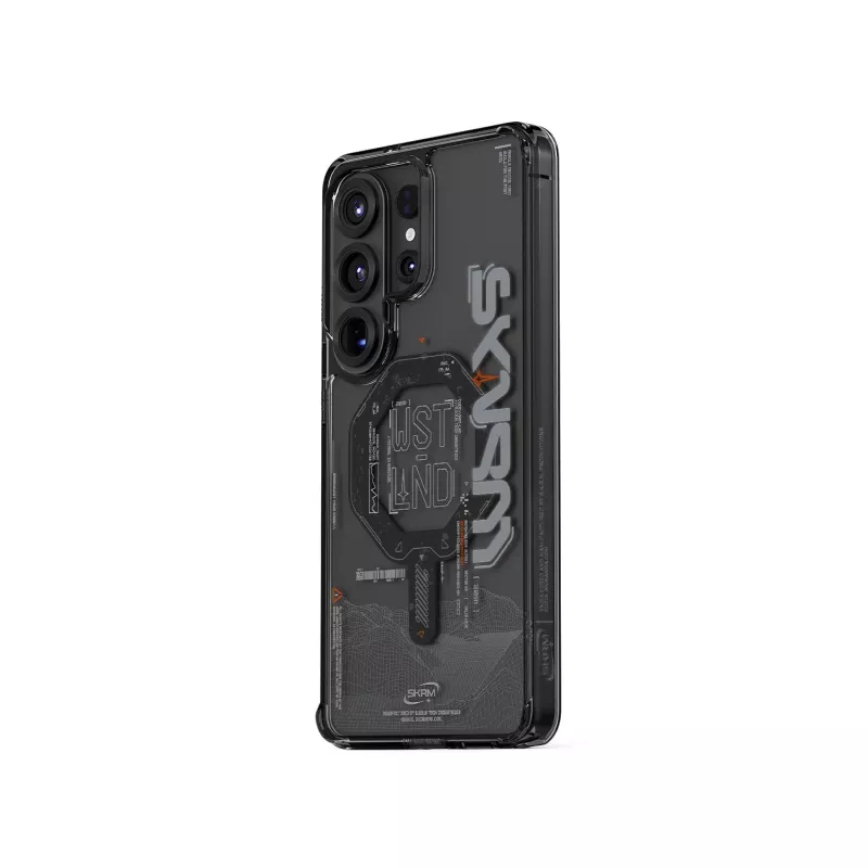Skinarma Sonix Back Cover voor Samsung Galaxy S26 Ultra, Zwart