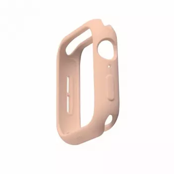 UNIQ Lino Apple Watch Case voor Series 4/5/6/SE/SE3 44mm - Blush Pink