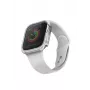 UNIQ Valencia Case voor Apple Watch Series 4/5/6/SE/SE3 40mm - Titanium Silver