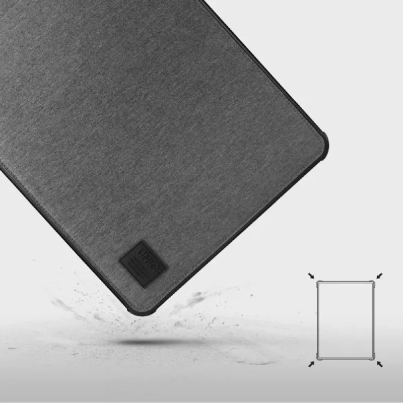 UNIQ Dfender Laptop Sleeve 16 inch Charcoal Black