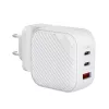 UNIQ Verge Pro 66W GaN USB-C wandlader Cloud White