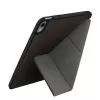 UNIQ Transforma Rigor Folio Case voor iPad Air 10,9 inch (4e/5e generatie) - Antracietgrijs met antimicrobiële coating