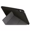 UNIQ Transforma Rigor Folio Case voor iPad Air 10,9 inch (4e/5e generatie) - Antracietgrijs met antimicrobiële coating