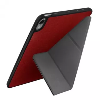 UNIQ Transforma Rigor Case voor iPad Air 10,9 inch (2020/2022) - Koraalrood antimicrobieel