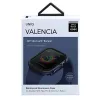 UNIQ Valencia Protective Case voor Apple Watch Series 4/5/6/SE/SE3 40mm - Atlantic Blue