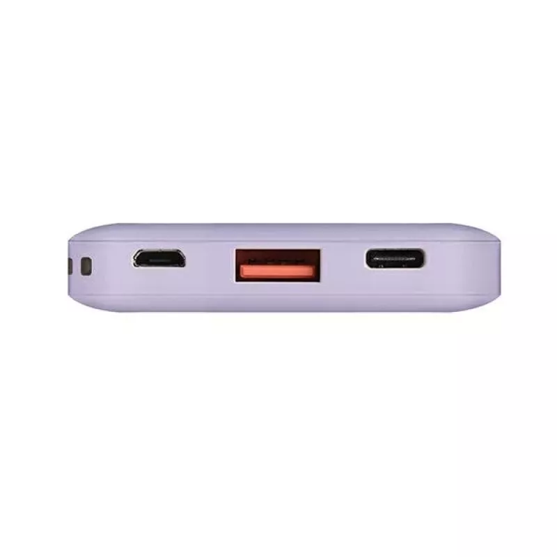 UNIQ Powerbank Fuele Mini 8000mAh USB-C 18W PD Fast Charge Lavendel