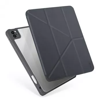 UNIQ Moven Folio Case voor iPad 10.2 (2021/2020/2019) - Antracietgrijs