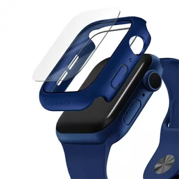 UNIQ Nautic Protective Case voor Apple Watch Series 4/5/6/SE/SE3 40mm Blauw