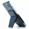 UNIQ Lyft magnetische snap-on telefoonstandaard en kaarthouder - blauw