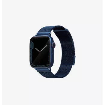UNIQ Dante Apple Watch band roestvrij staal Cobalt Blue 38/40/41mm