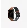 UNIQ Straden Leather Hybrid Strap voor Apple Watch 42/44/45/49mm Blauw