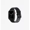 UNIQ Straden Leather Hybrid Strap voor Apple Watch 42/44/45/49mm Blauw