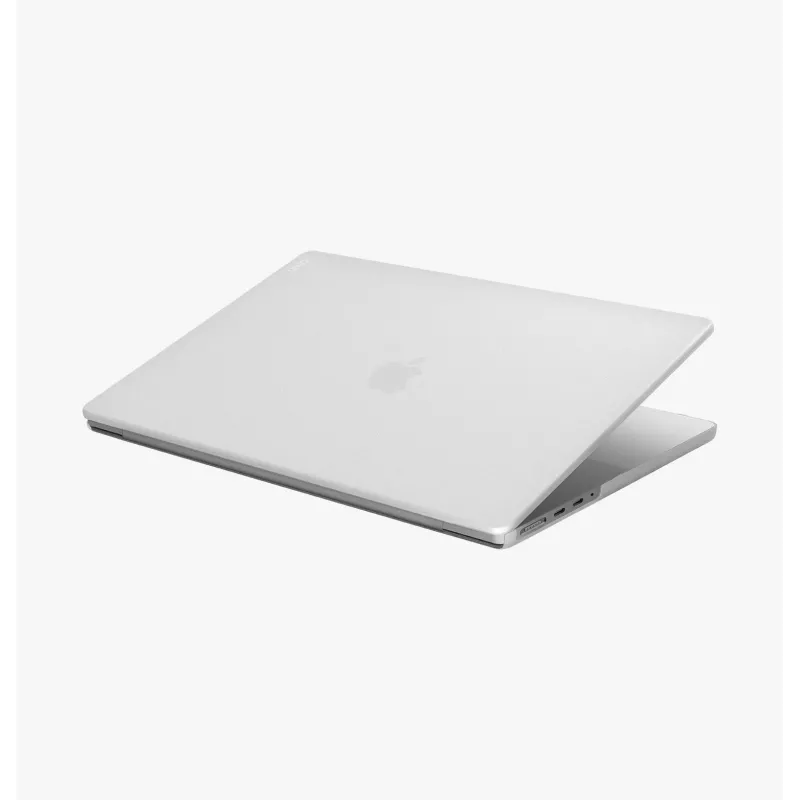 UNIQ Claro Hard Shell Case voor MacBook Pro 16 M1/M2/M3/M4/M5 (2021-2026) - Smoke Matt Grey