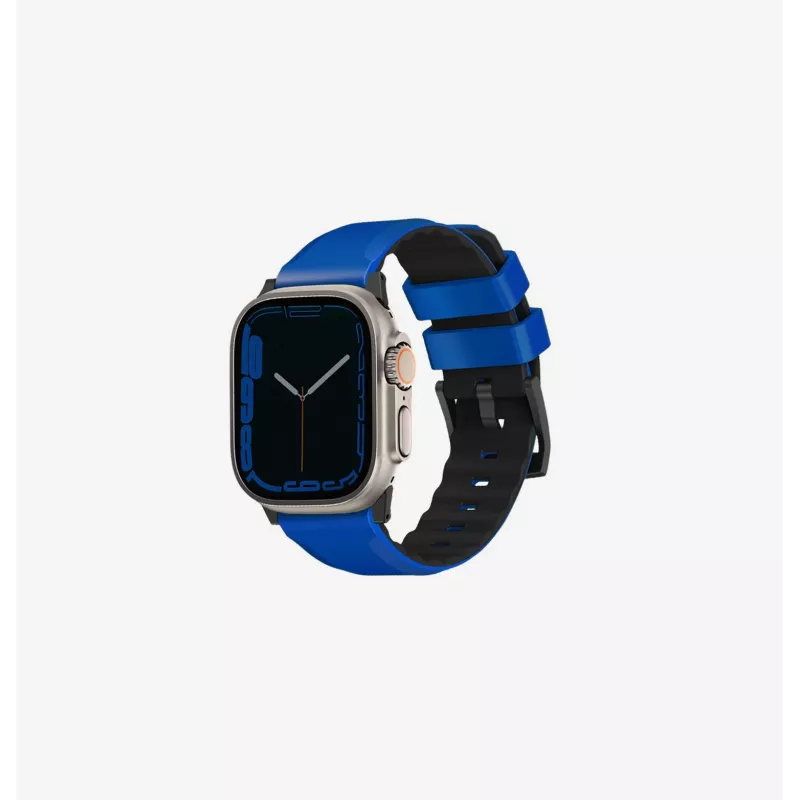 UNIQ Linus Airosoft siliconen band voor Apple Watch 38/40/41mm - Chalk Grey