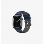 UNIQ Linus Apple Watch Armband Airosoft Silicone Nautical Blue 42/44/45/49mm