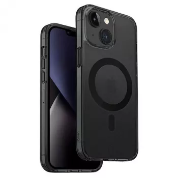UNIQ LifePro Xtreme Magclick Charging Case voor iPhone 14 / 15 / 13 6.1 inch Zwart/Smoke Frost