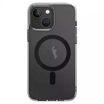 UNIQ LifePro Xtreme Magclick Charging Case voor iPhone 14 / 15 / 13 6.1 inch Zwart/Smoke Frost
