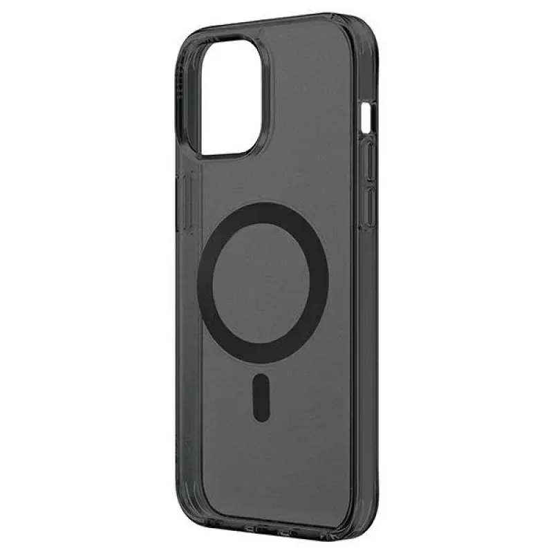 UNIQ LifePro Xtreme Magclick Charging Case voor iPhone 14 Plus/15 Plus 6,7 inch Frost Smoke Black