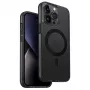 UNIQ LifePro Xtreme MagClick Charging Case voor iPhone 14 Pro Max 6,7 inch Zwart/Smoke Frost