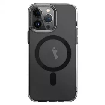 UNIQ LifePro Xtreme MagClick Charging Case voor iPhone 14 Pro Max 6,7 inch Zwart/Smoke Frost