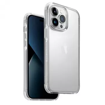 UNIQ Combat Case voor Apple iPhone 14 Pro, 6,1 inch, Kristalhelder