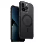 UNIQ Combat Case voor iPhone 14 Pro Max 6,7 inch Magclick Charging Concrete Charcoal