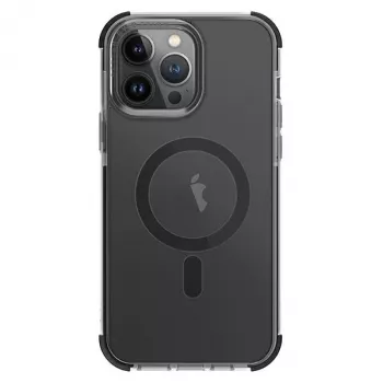 UNIQ Combat Case voor iPhone 14 Pro Max 6,7 inch Magclick Charging Concrete Charcoal