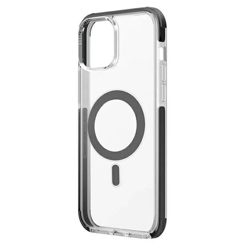 UNIQ Combat Case voor iPhone 14 Pro Max 6,7 inch Magclick Charging Concrete Charcoal