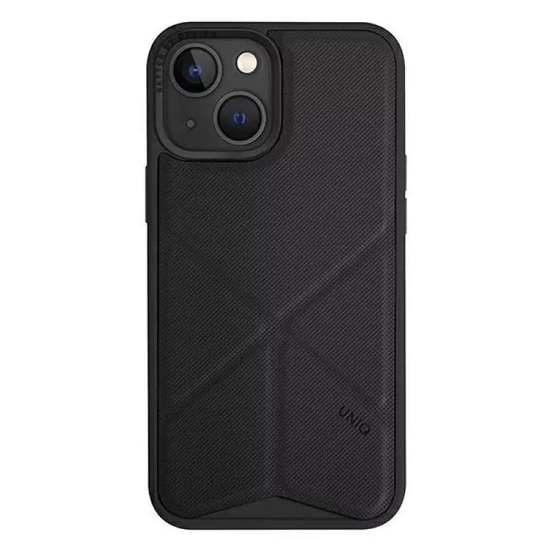 UNIQ Transforma Case voor iPhone 14 Plus / 15 Plus 6,7 inch Magclick Charging Ebony Black