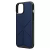 UNIQ Transforma Folio Case voor iPhone 14 Plus / 15 Plus 6,7 inch Magclick Charging Elektrisch Blauw