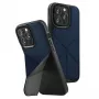 UNIQ Transforma Folio Case voor Apple iPhone 14 Pro 6,1 inch met Magclick Charging - Electric Blue