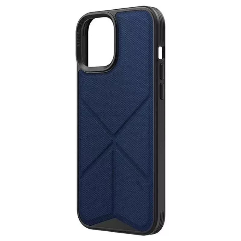 UNIQ Transforma Folio Case voor Apple iPhone 14 Pro 6,1 inch met Magclick Charging - Electric Blue