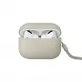 UNIQ Lino Silicone Case voor AirPods Pro 2e generatie (2022/2023) - Beige Ivory