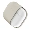 UNIQ Lino Silicone Case voor AirPods Pro 2e generatie (2022/2023) - Beige Ivory