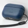UNIQ Terra Case voor AirPods Pro 2e gen (2022/2023) Echt leer - Space Blue