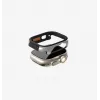 UNIQ Valencia Protective Case voor Apple Watch Ultra / Ultra 2 / Ultra 3 49mm, Midnight Black